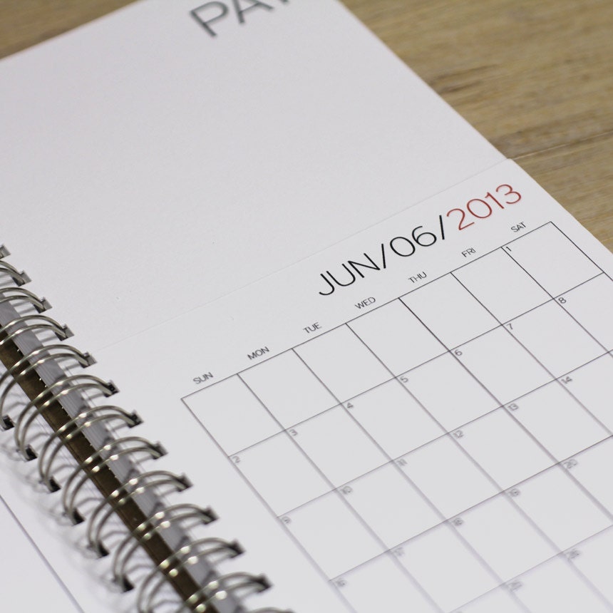 SALE. DATED bills calendar