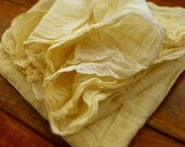 Bring Me Sunshine - Lemon Yellow Square Cotton Summer Scarf - Womens Organic Ombre Spring Accessory