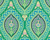 SALE - Amy Butler - Alchemy Collection - Imperial Paisley in Emerald - Half Yard