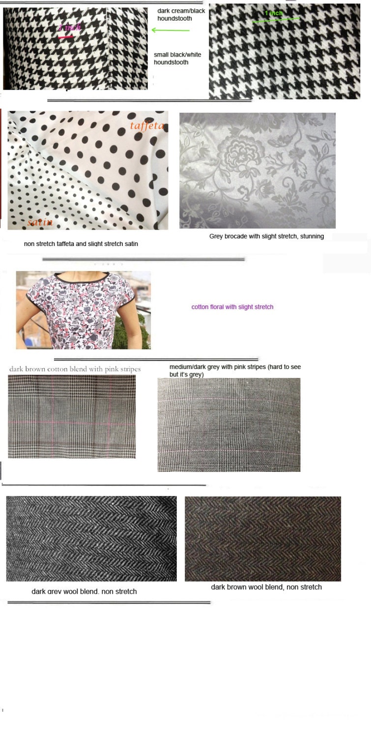 DARCY pencil vintage dress inspired from custom made