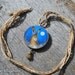 Hand Painted Hare Pendant