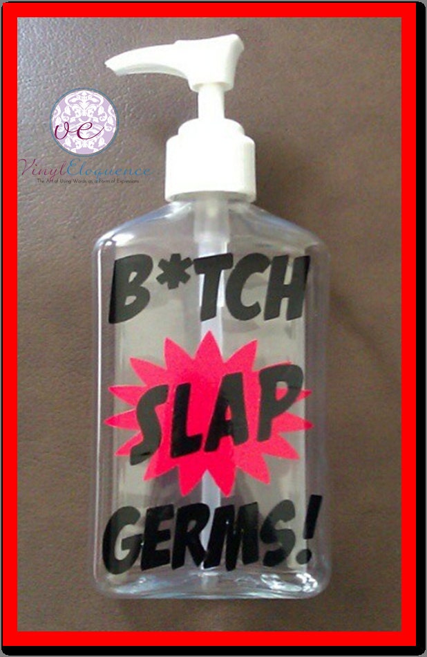 Funny Sanitizer or Soap Dispenser