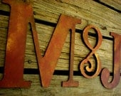 Wall Letters - Names, Initials for Child's Room, Nursery - Home Wall Decor - Rustic