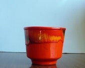 Mid Century Modern Fat Lava Style Planter USA
