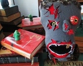Disembodied zombie head (YouHerdMe)