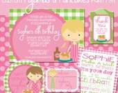 Custom PAJAMA'S AND PANCAKES Birthday Party Printable Kit Il_170x135
