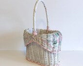 Vintage Willow Basket