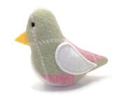 Birds of a Sweater - Spring Argyle Cat Toy