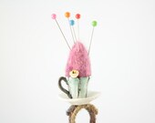 Garden Tea Party Pin Cushion Ring