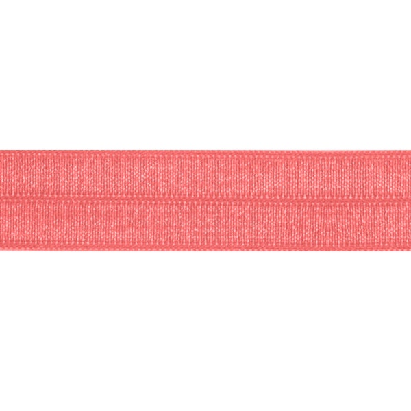 5/8 inch Fold Over Elastic for Baby Headbands - 5 Yards of Watermelon