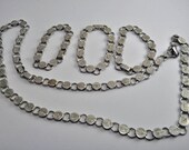 VINTAGE SARAH COVENTRY embossed metal Necklace & Bracelet
