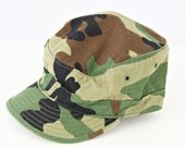 vintage ARMY CAMO fatigue hat