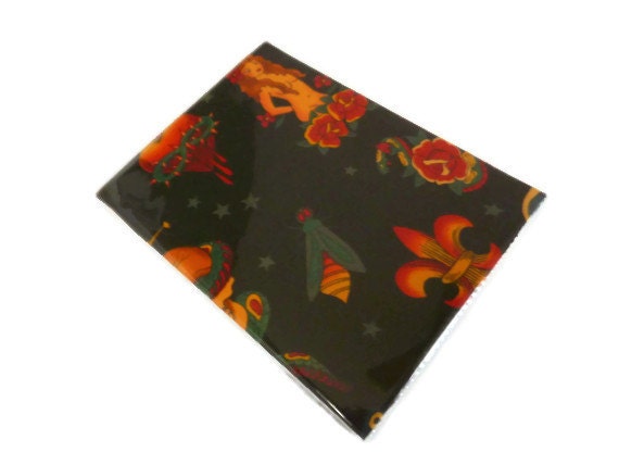 Black Retro Tattoo Brag Book Photo Album