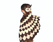 Kids Owl Costume, Children Bird Wings and Mask, Dress up Toy, Owl Disguise,  Girls and Boys, Toddlers
