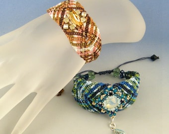 Edimburgo , macrame Bracelet