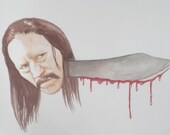 Danny Trejo as a machete