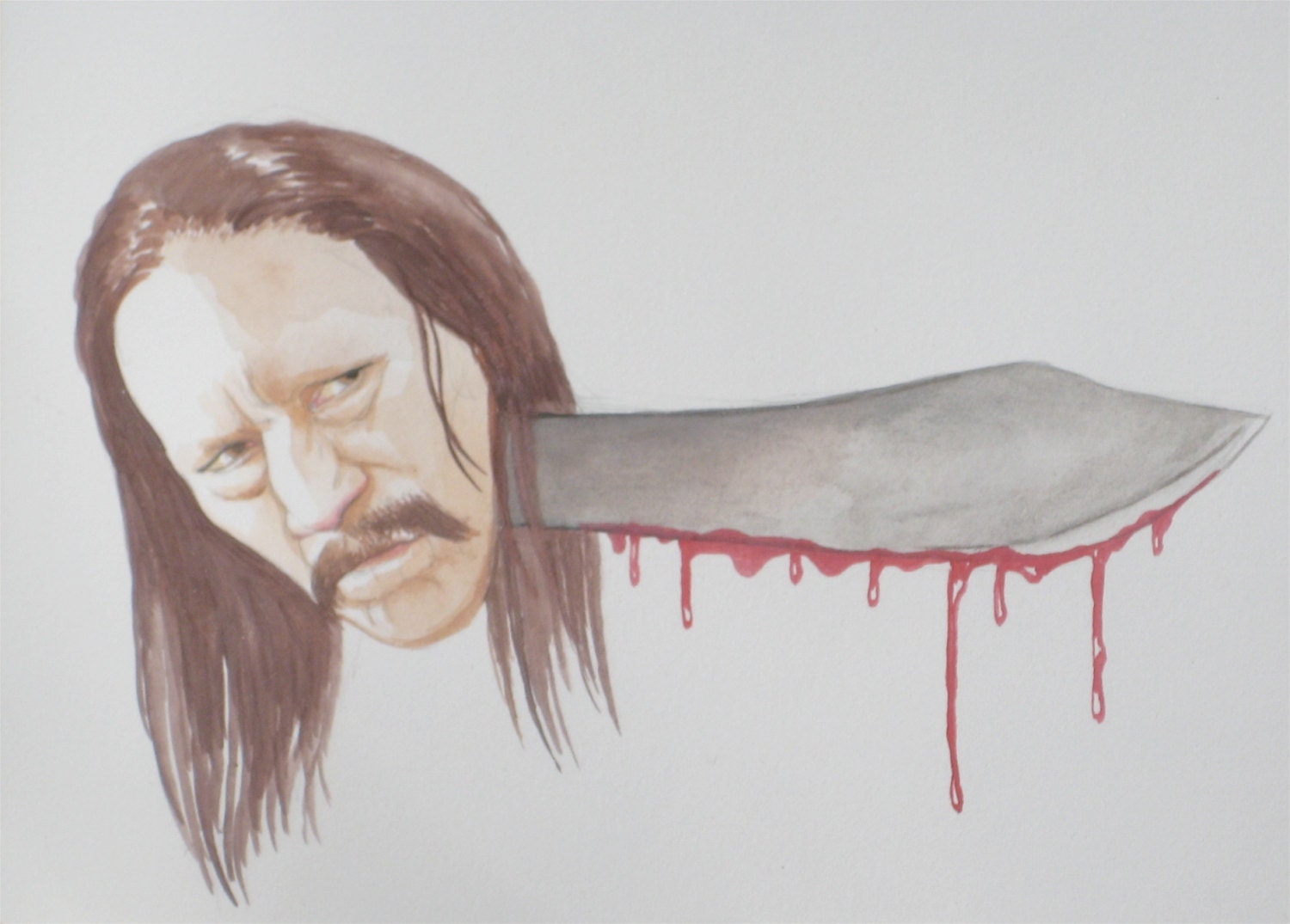 Danny Trejo as a machete
