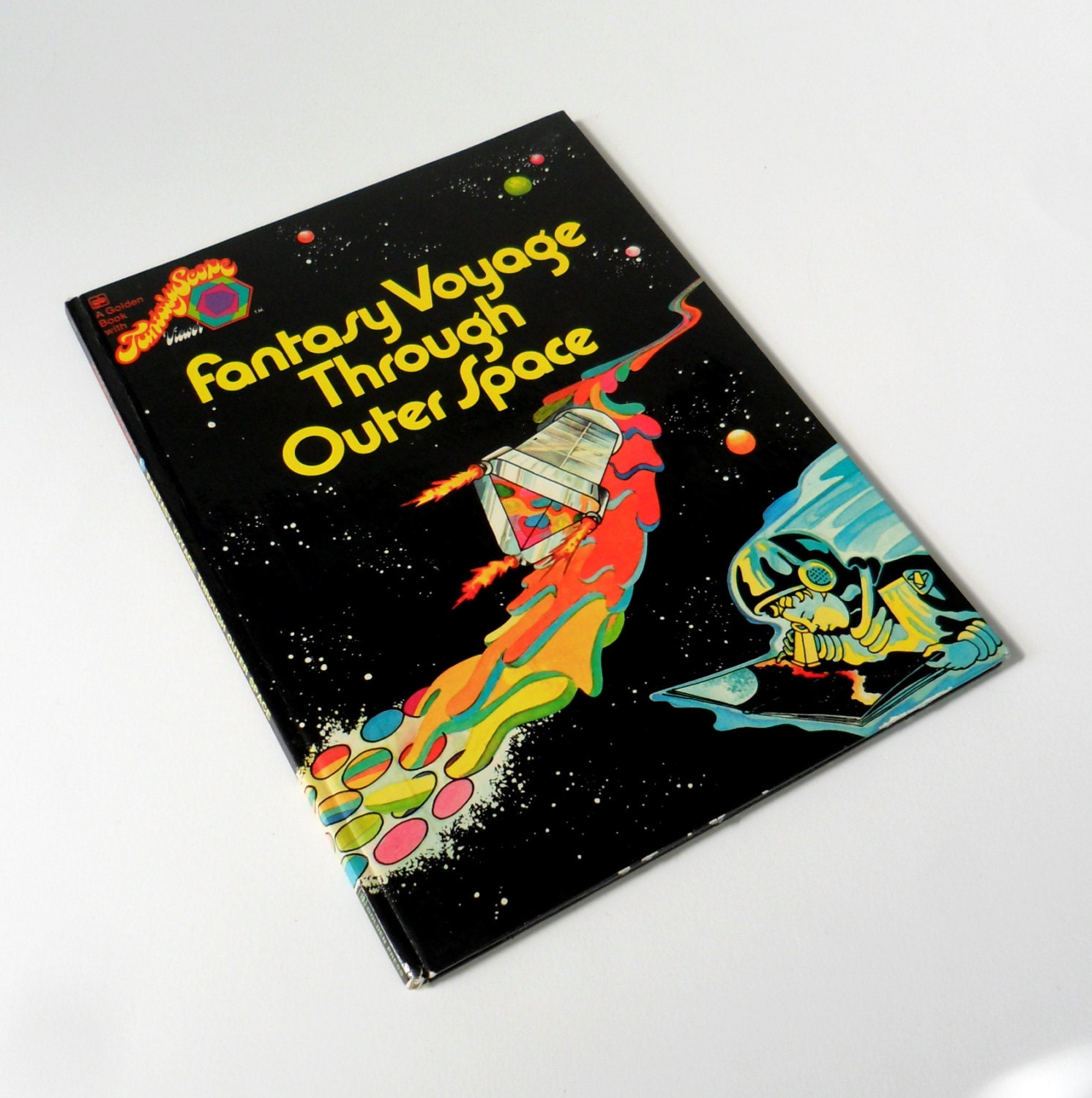 Fantasy Voyage Through Outer Space by Jon Hassell 1974 / Oversized Golden Book