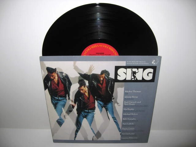ON SALE Vinyl Record Album Sing Original Soundtrack LP 1989 Paul Carrack Terri Nunn Patti LaBelle Bill Champlin