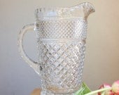 Glass Pitcher, Large, Wexford by Anchor Hocking, Tableware