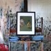 Dark Seas . giclee digital art print of acrylic painting