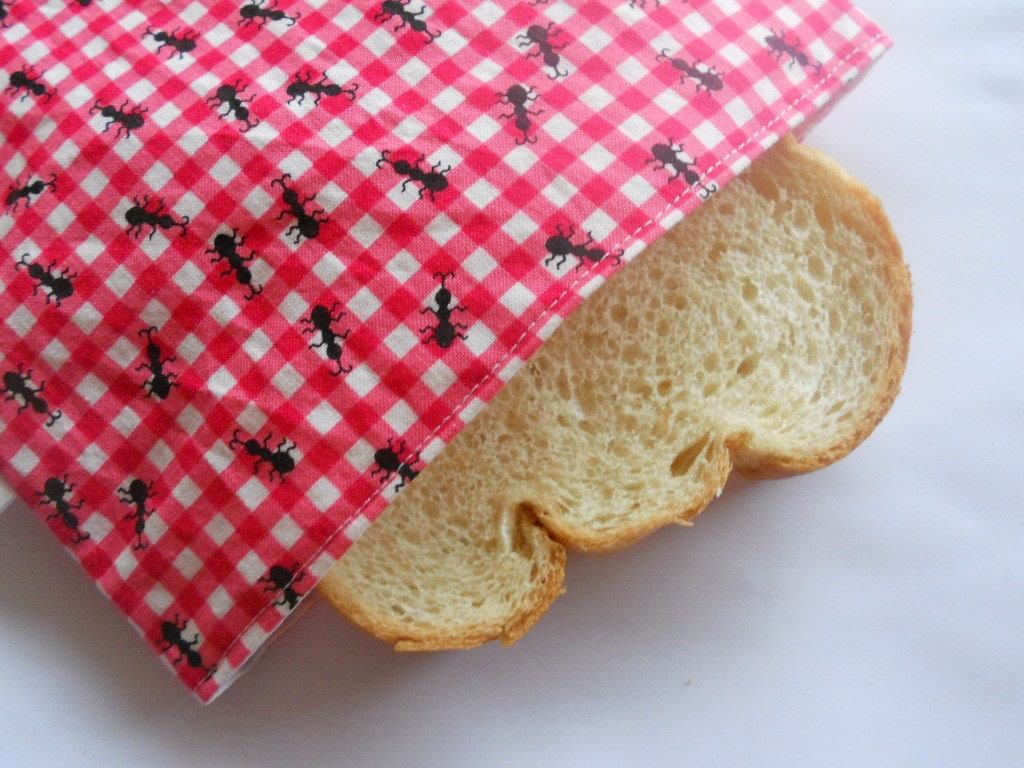 Ants at a Picnic Reusable Sandwich Bag