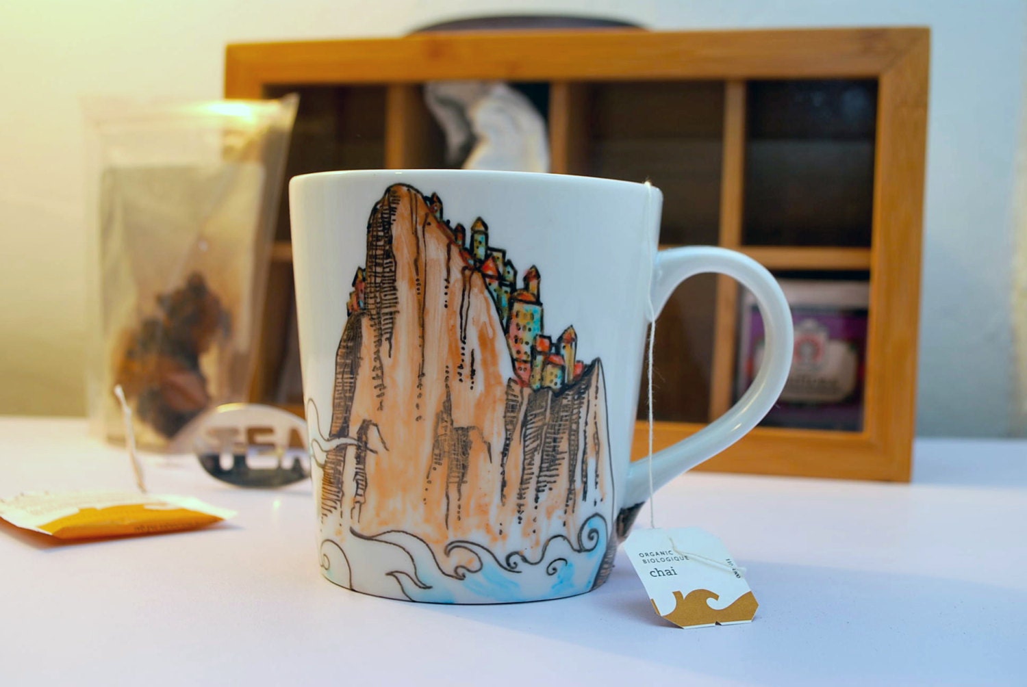 Original Drawing on Mug - The Journey