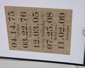 Burlap Family Artwork