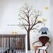 Vinyl Wall Decal Sticker - THE ORIGINAL - Tree with birds and nest for Baby Nursery
