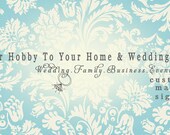 This listing is to add a RUSH ORDER to go along with another order.  Our Hobby to Your Home & Wedding Etsy Shop.