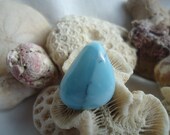 Larimar Free Form Cabochon 20 mm x 17 mm