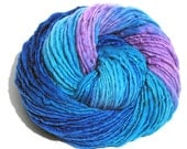 Merino wool and silk handspun yarn -  96 yards, 3.25 ounces/ 93 grams