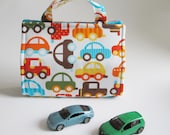 Toy Car TOTE - Holds 8 - Kid Car