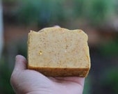 Citrus Blend Essential Oil and Orange Peel  Soap