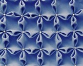 Smocked  fabric flower Tutorial Vintage Pattern sewing PDF - ebook how to DIY  Vintage style fabric technique