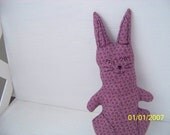 Plush Bunny Plummy Purple
