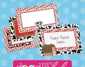 DIY Party Decorations Farm Animal Barnyard Printable Folded Table Tent Cards - Design from DOODLELULU by 2 june bugs Il_170x135