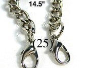 25 Nickel-free purse chain(TM) 14.5 inch - Sterling