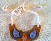 Love Birds Bib Necklace