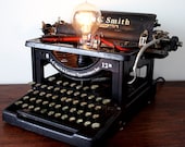 Early 1900's Typewriter Lamp