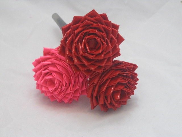 A Rose that never wither or die Duct Tape Valentine's Rose pen