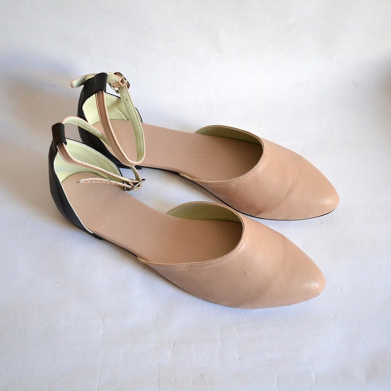Vita pointed skimmers ballet flats (handmade to order)