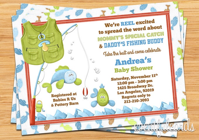Fishing Baby Shower Invitation Il_170x135
