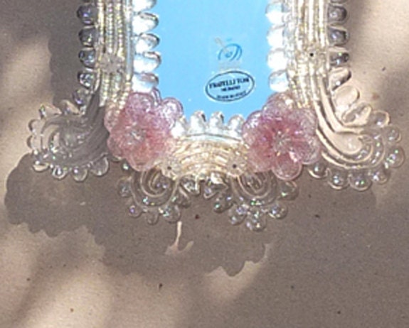 Vintage Murano Italian Glass Decorative Mirrors