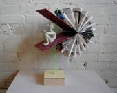 Stargazer on Pixie (Original Sculpture)