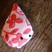 pink raindrop rattle, stuffed raindrop plush, sky decor, raindrop toy, baby girl