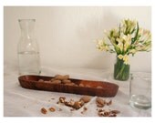 hand turned wooden BOWL  made from exotic mexican wood guamuchil
