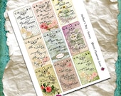 Mother's Day Biblical Verses - set of 9 digital tags - Instant Download