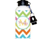 Personalized Water Bottle - Bright Initial