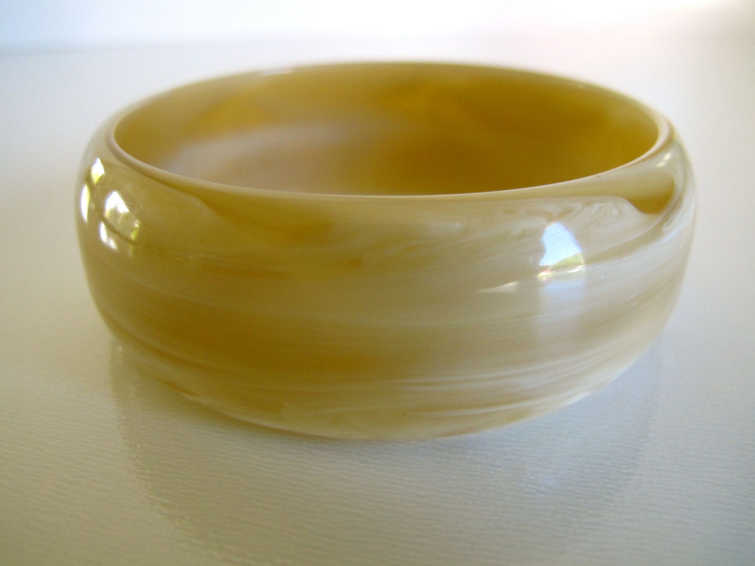Swirled Plastic Bangle
